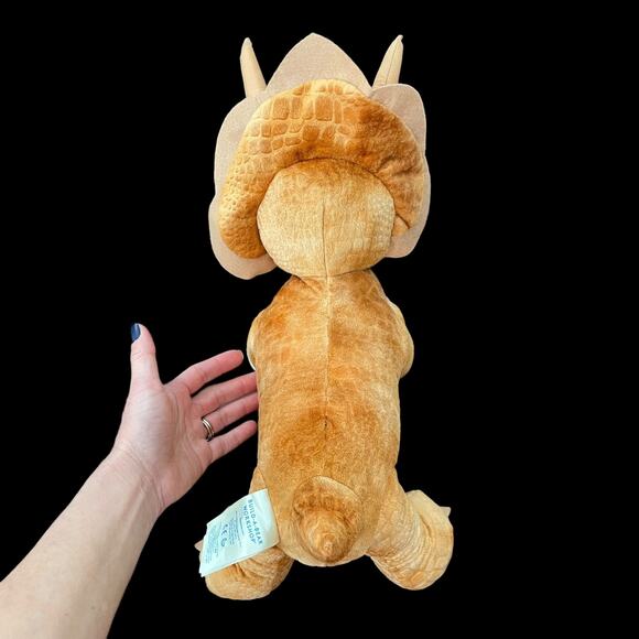 Build A Bear Dinosaur Triceratops Plush Stuffed Animal 2015 Retired BAB Toy READ - Picture 15 of 16